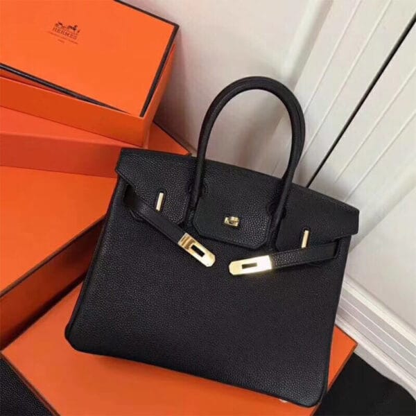 HERMES BIRKIN BAG 30 black - Image 2