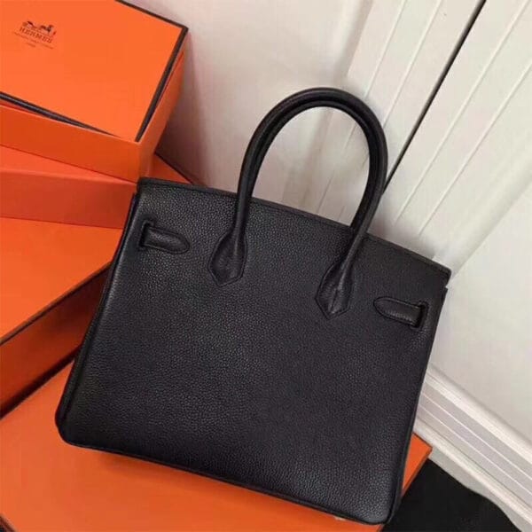 HERMES BIRKIN BAG 30 black - Image 5