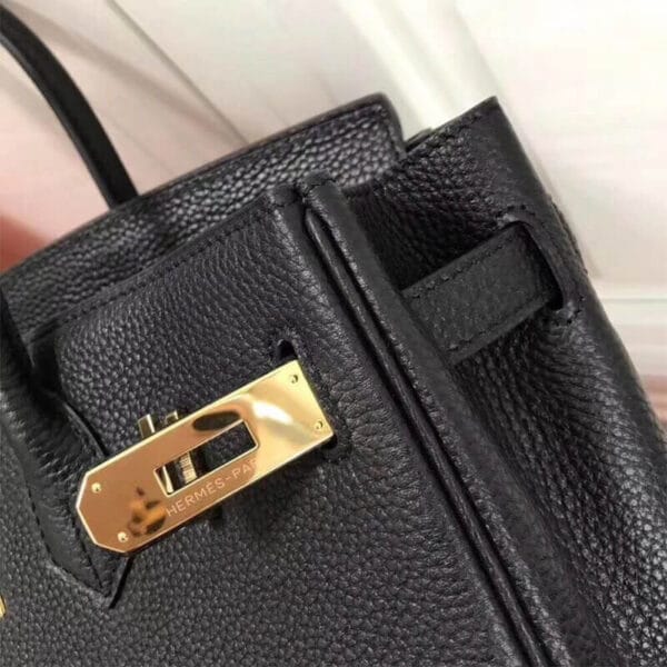 HERMES BIRKIN BAG 30 black - Image 6