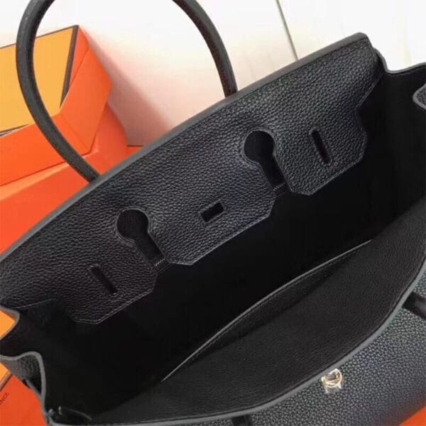 HERMES BIRKIN BAG 30 black - Image 8