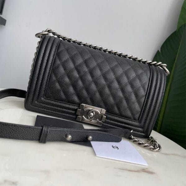 BOY CHANEL HANDBAG black - Image 2