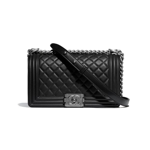 BOY CHANEL HANDBAG black