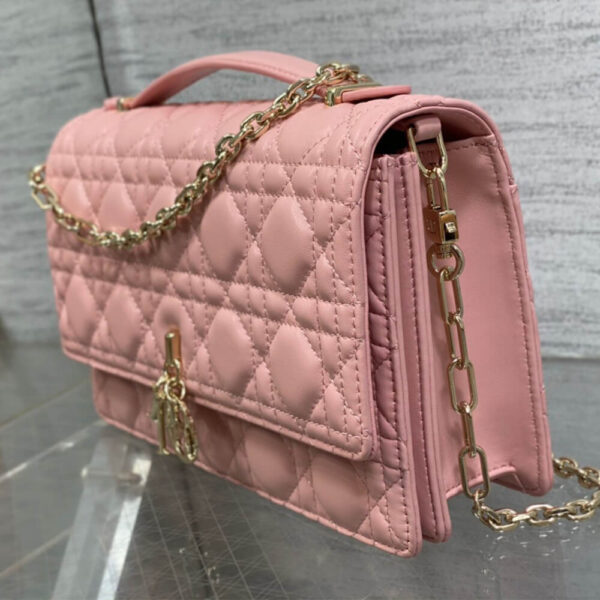 MISS DIOR TOP HANDLE BAG  Pink - Image 3