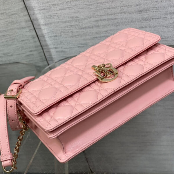MISS DIOR TOP HANDLE BAG  Pink - Image 5