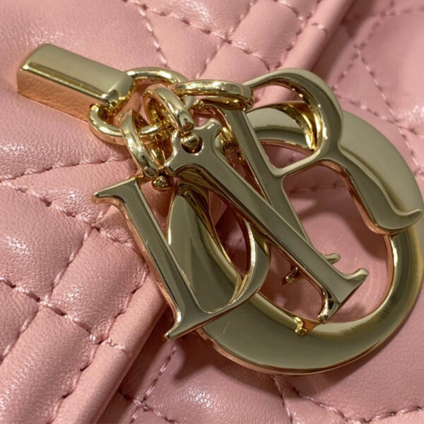 MISS DIOR TOP HANDLE BAG  Pink - Image 6