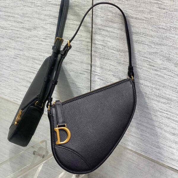 Dior Saddle Rodeo Pouch black - Image 2