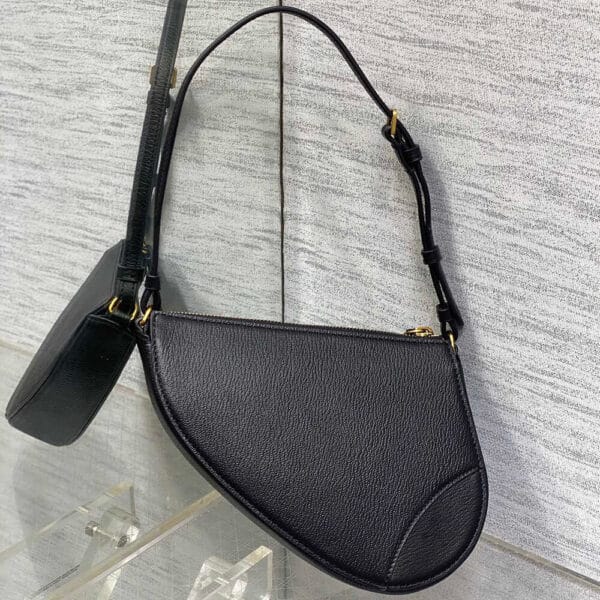 Dior Saddle Rodeo Pouch black - Image 4
