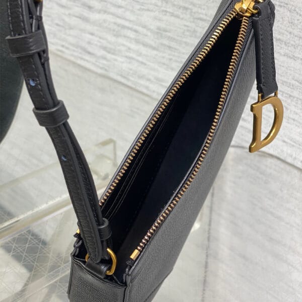 Dior Saddle Rodeo Pouch black - Image 8