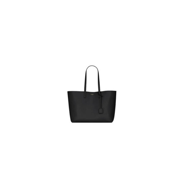 YSL Shopping Saint Laurent leather black