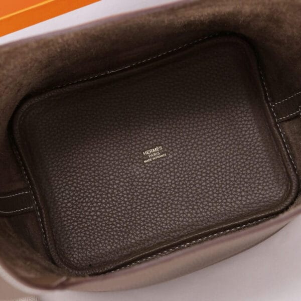 Hermes Picotin Lock 22 bag black - Image 8
