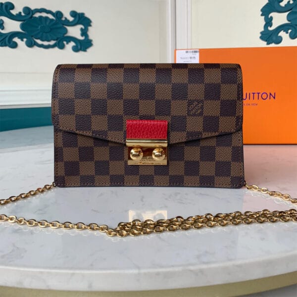 Louis Vuitton CROISETTE CHAIN WALLET White - Image 2