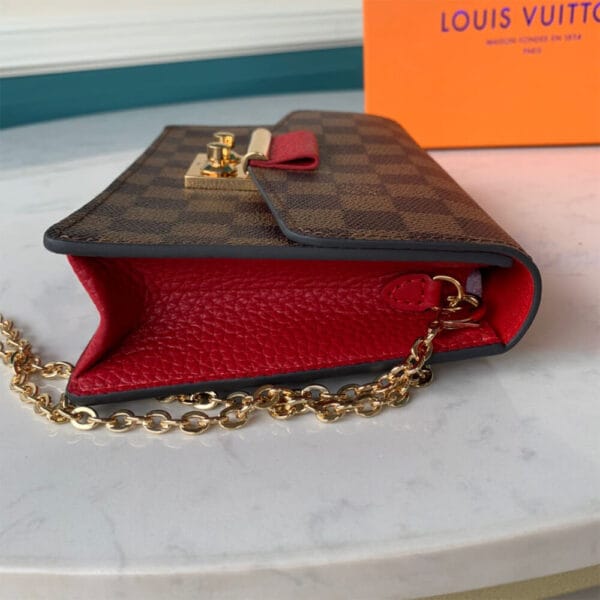 Louis Vuitton CROISETTE CHAIN WALLET White - Image 4