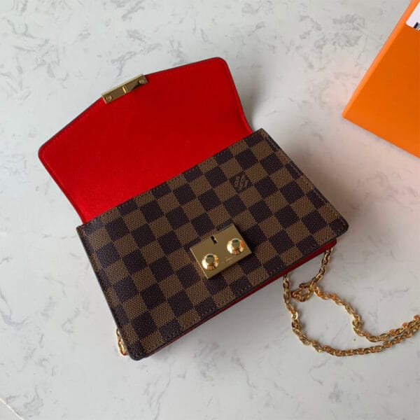 Louis Vuitton CROISETTE CHAIN WALLET White - Image 7