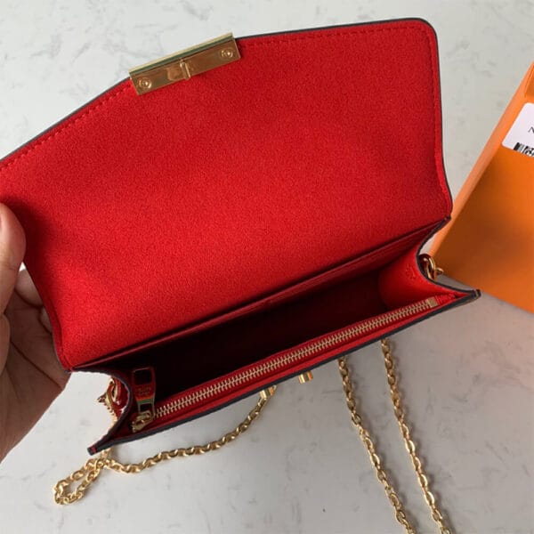 Louis Vuitton CROISETTE CHAIN WALLET White - Image 8