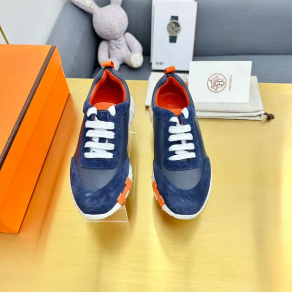 Hermes Bouncing sneaker Lake Blue - Image 3