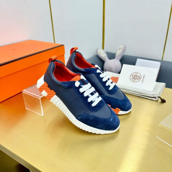 Hermes Bouncing sneaker Lake Blue - Image 4