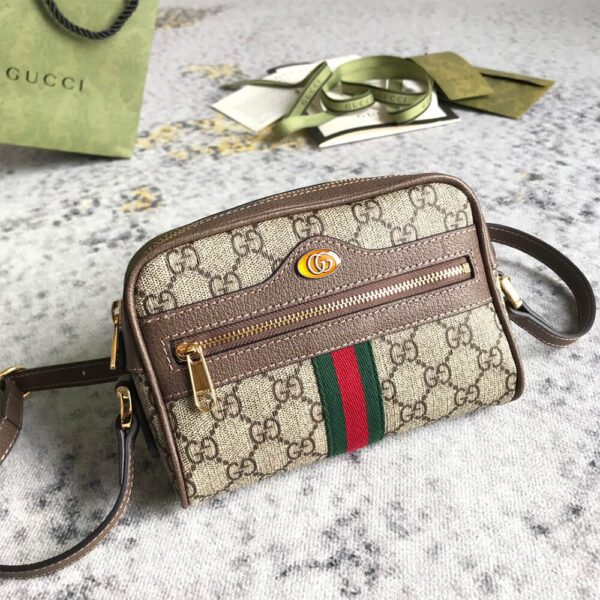 Ophidia GG Supreme mini bag black - Image 2