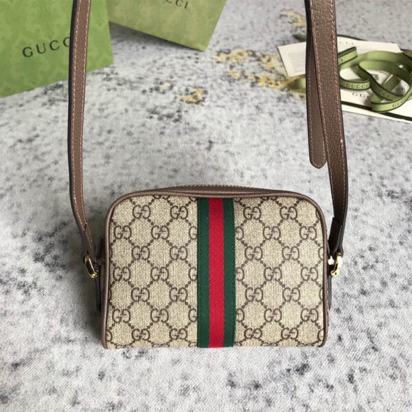 Ophidia GG Supreme mini bag black - Image 3
