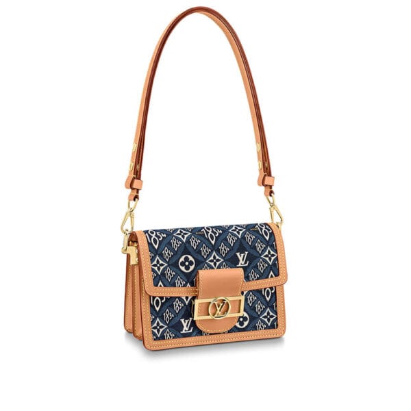 Louis Vuitton DAUPHINE mini handbag Lake Blue