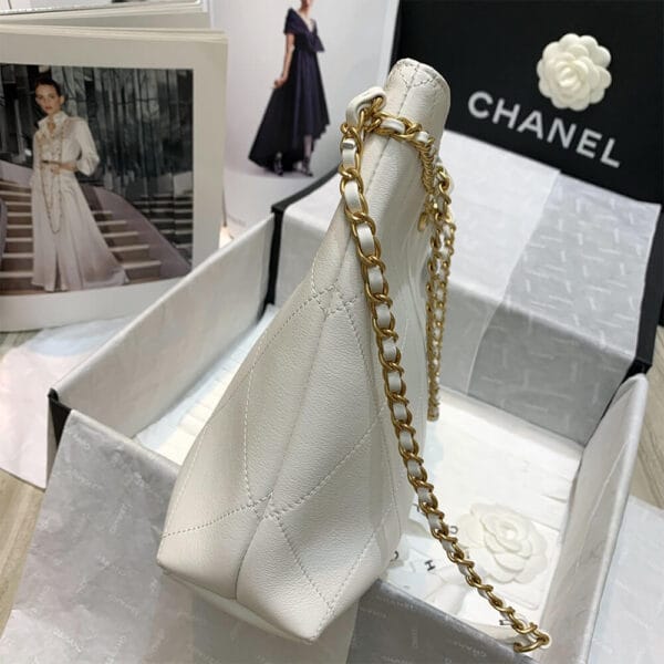 CHANEL Small Shopping Bag Beige - Image 4