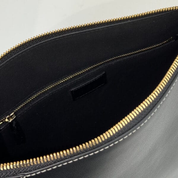 GG Emblem medium shoulder bag black - Image 8