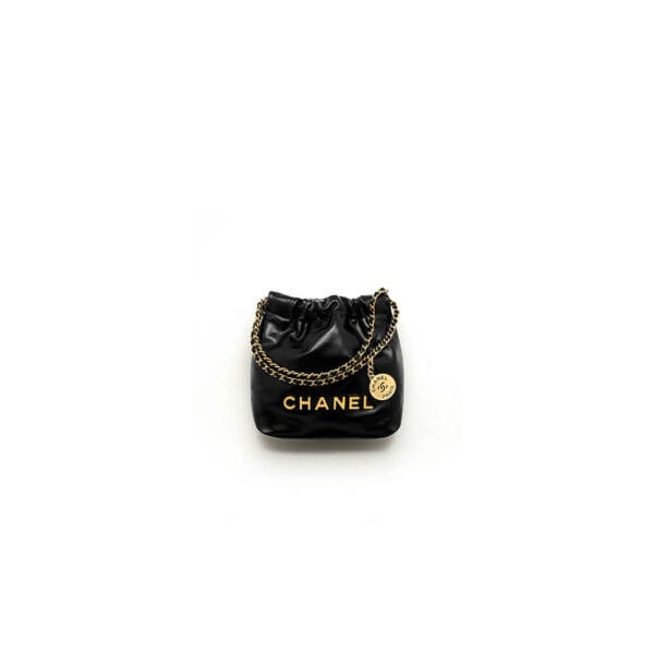 CHANEL 22 MINI HANDBAG black