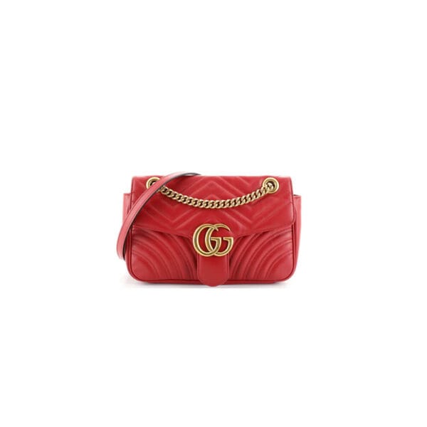 GG MARMONT MINI SHOULDER BAG Khaki
