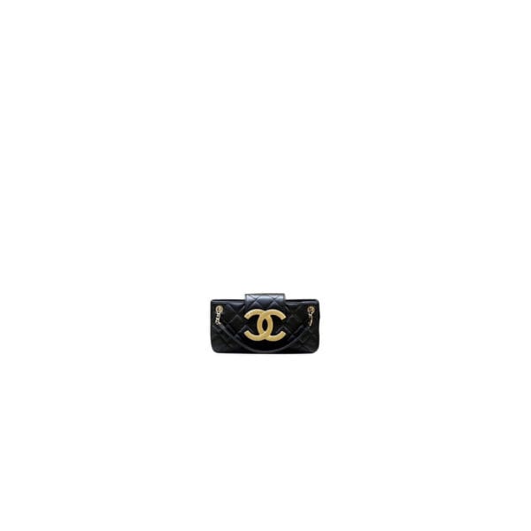 Chanel 24C Logo Baguette black