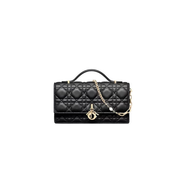MISS DIOR MINI BAG black