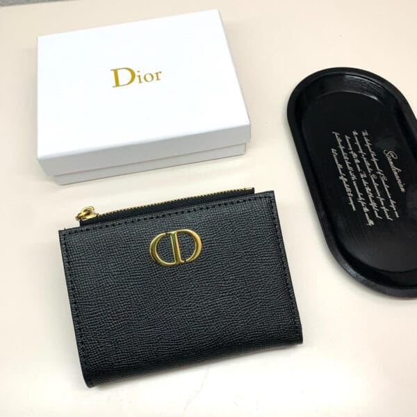 Dior 30 Montaigne Dahlia Wallet black - Image 2