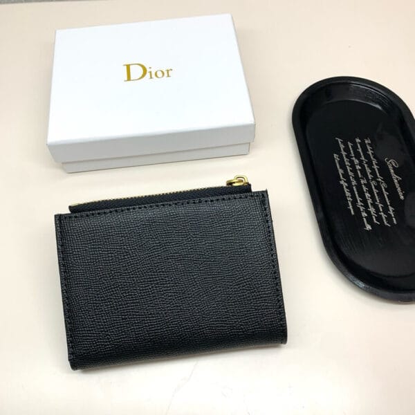 Dior 30 Montaigne Dahlia Wallet black - Image 4