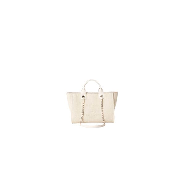 Chanel Small Tote Bag Beige