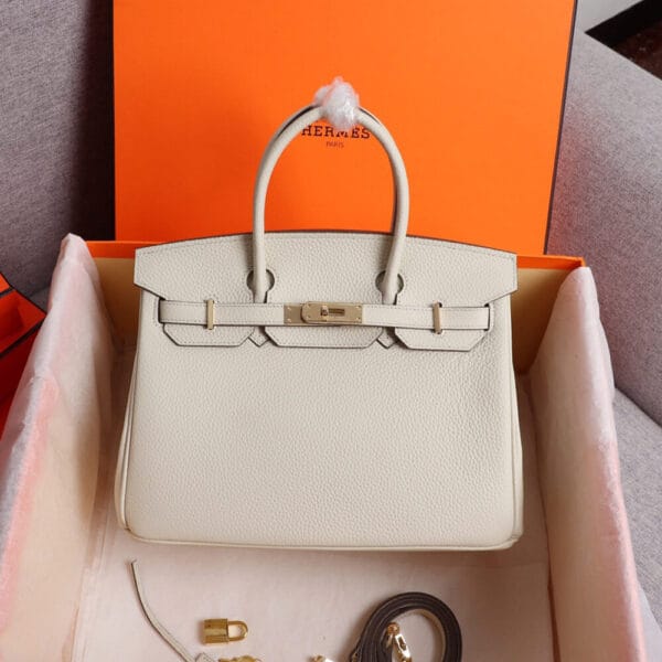 HERMES BIRKIN BAG 25 Beige - Image 2