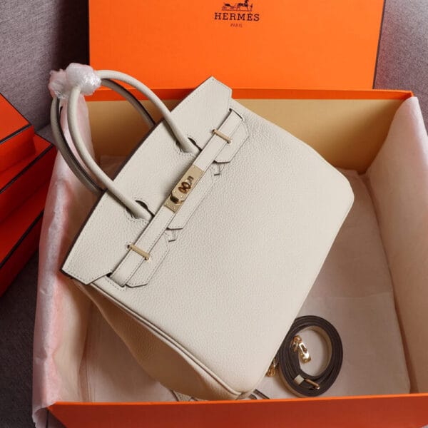 HERMES BIRKIN BAG 25 Beige - Image 3