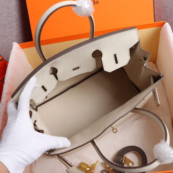 HERMES BIRKIN BAG 25 Beige - Image 8