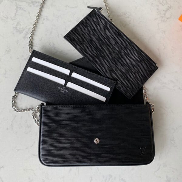 Louis Vuitton FELICIE POCHETTE black - Image 8