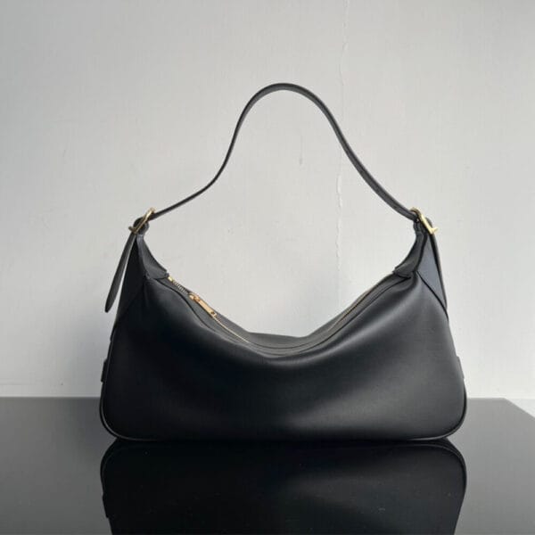 CELINE ROMY medium bag in soft calfskin black - Image 2