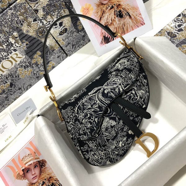 Dior SADDLE BAG black - Image 2