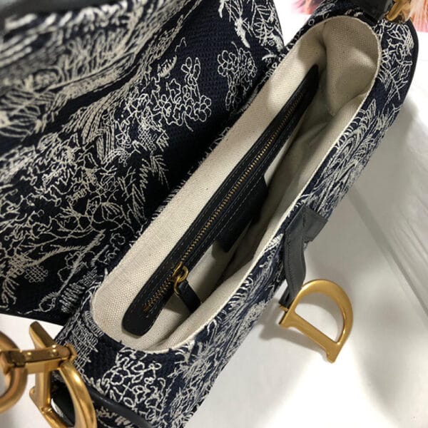 Dior SADDLE BAG black - Image 8