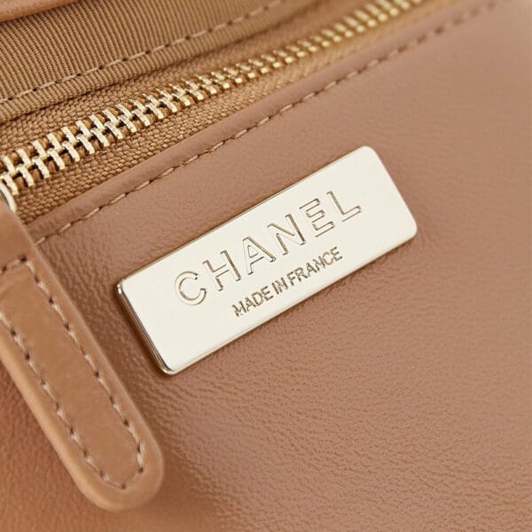 CHANEL 31 Mini Shopping Bag Lake Blue - Image 7