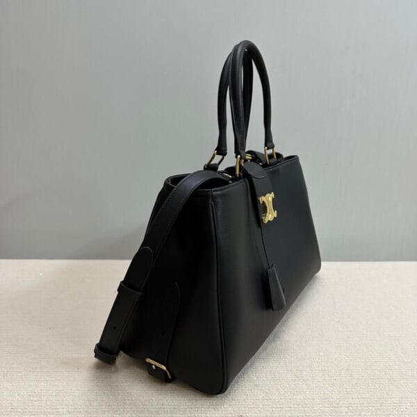 CELINE MEDIUM APPOLINE BAG IN SUPPLE CALFSKIN black - Image 3