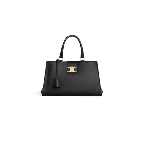 CELINE MEDIUM APPOLINE BAG IN SUPPLE CALFSKIN black