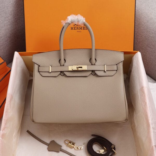 HERMES BIRKIN BAG 25 Beige - Image 2