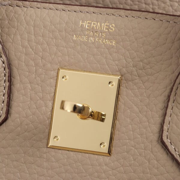 HERMES BIRKIN BAG 25 Beige - Image 7