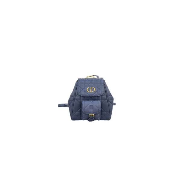 Small Dior Caro Backpack(High-end Grade) black