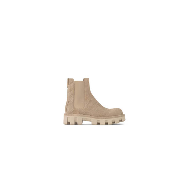 LV Checker Chelsea Boot Beige