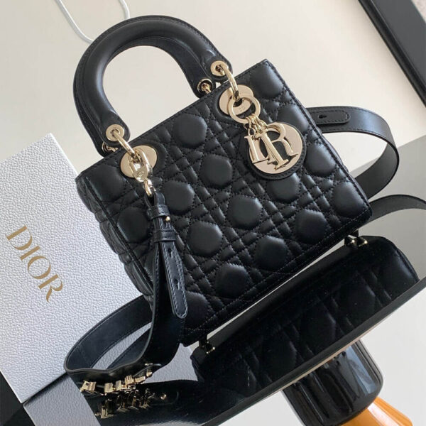 Small Lady Dior My ABCDior Bag black - Image 2