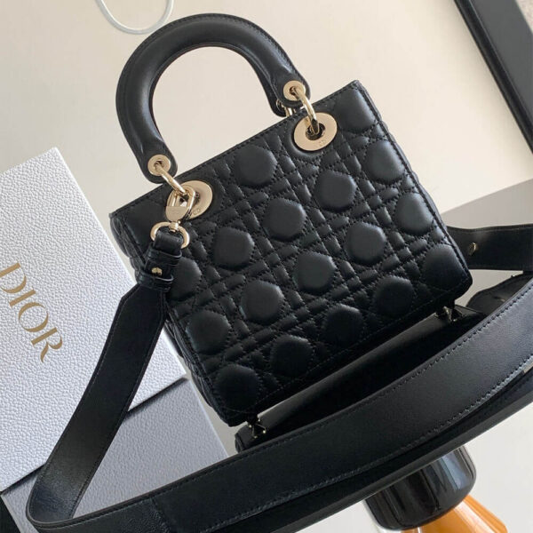 Small Lady Dior My ABCDior Bag black - Image 4