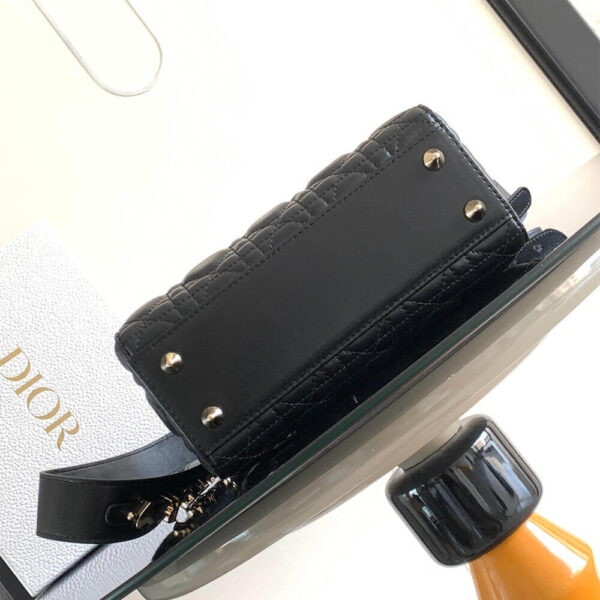 Small Lady Dior My ABCDior Bag black - Image 6