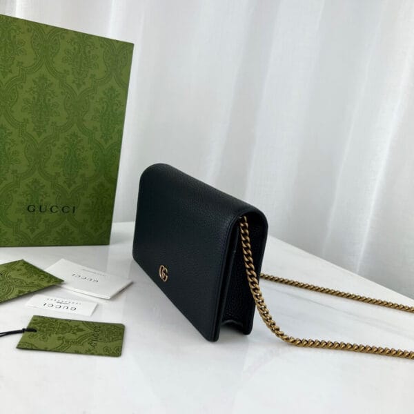 GG Marmont chain wallet black - Image 3